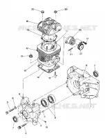 CRANKCASE AND ZYLINDER      STAR AND STARTRAK (4916811681033A)