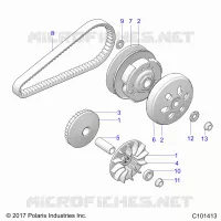 ANTRIEB, PRIMARY CLUTCH