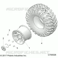 WHEELS, REAR