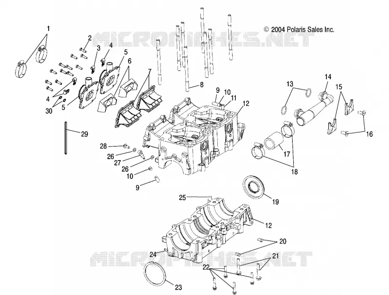 CRANKCASE (700/800)