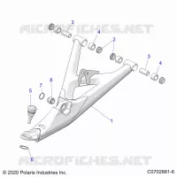 FRONT SUSPENSION CONTROL ARMS LOWER