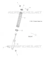 SUSPENSION, FEDER MOUNTING