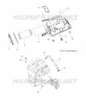 MOTOR, LUFTEINLASS