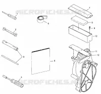 TOOL KIT 500 RMK 0982964 AND EUROPEAN 500 RMK E982964 (4942634263C007)