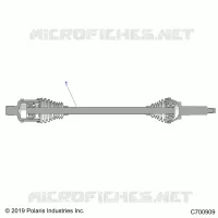 ANTRIEB, REAR HALF SHAFT