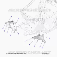 CHASSIS, TIE ROD BOOT ASM.