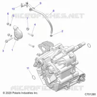 ANTRIEB, MAIN GEARCASE MOUNTING