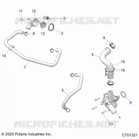 MOTOR, WATERPUMP AND BYPASS