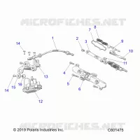 ENGINE, AUSPUFFKLAPPE ASM. AND ACTUATOR
