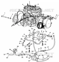MOTORAUFHÄNGUNG 700 RMK 0980966 and EUROPEAN 700 RMK E980966 (4943724372C003)