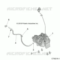 ANTRIEB, FRONT GEARCASE MOUNTING