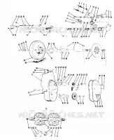 Bremse und Kettenkasten All Swedish Indy Models (4916051605005A)
