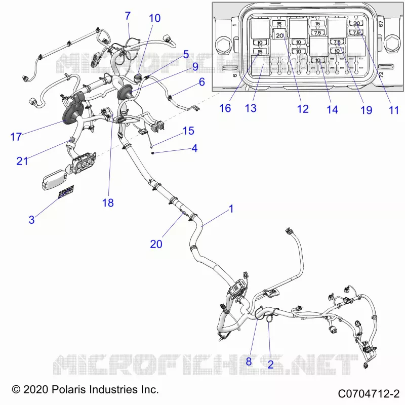 ELEKTRIC, WIRE HARNESS