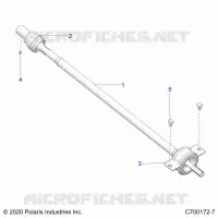 ANTRIEB, REAR PROP SHAFT