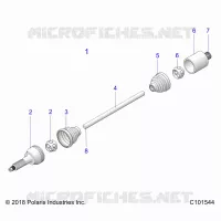 DRIVE TRAIN, DRIVE HINTERWELLE