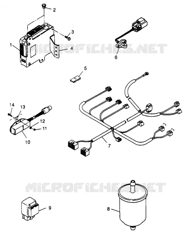 TEILE EFI 500 EFI 0973774 (4938423842C014)