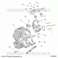 ENGINE, LUFTEINLASS MANIFOLD