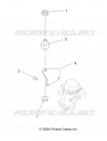 MOTOR, VERGASER BRACKET