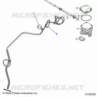 LENKUNG, CONTROLS, THROTTLE ASM. AND CABLE