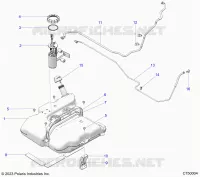 KRAFTSTOFFSYSTEM, FUEL TANK ASM.