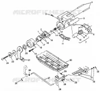 HINTERBREMSE Scrambler 400L W97BC38C (4939893989C004)