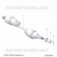 DRIVE TRAIN, HALF HINTERWELLE