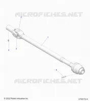 ANTRIEB, FRONT PROP SHAFT