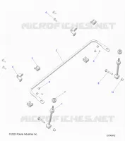 SUSPENSION, FRONT STABILISATORSTANGE