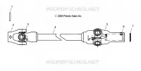 DRIVE TRAIN, FRONT KARDANWELLE