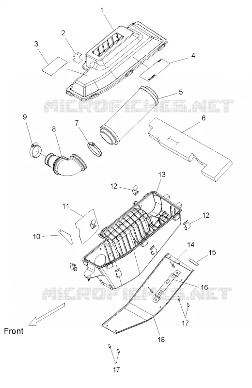 MOTOR, LUFTEINLASS SYSTEM