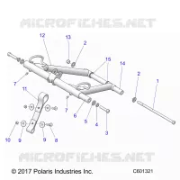 SUSPENSION, FRONT DREHMOMENTARM