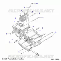 ANTRIEB, MAIN GEARCASE MOUNTING
