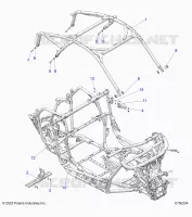 CHASSIS, CAB RAHMEN