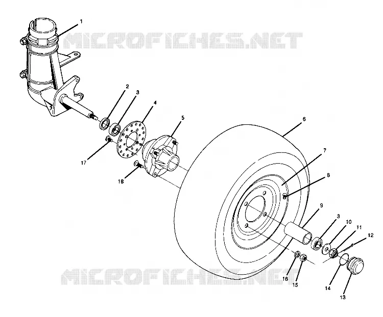 VORDERRAD ASSEMBLY (4916331633015A)