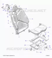 SITZ ASM., REAR