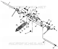 HINTER Drehmomentarm WIDETRAK LX 0972065 and EUROPEAN WIDETRAK LX E972065 (4938223822B010)