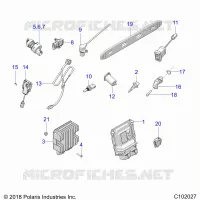 SWITCHES, SENSORS, ECU AND CONTROL MODULES