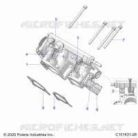 ENGINE, DROSSELKLAPPENGEHÃ„USE