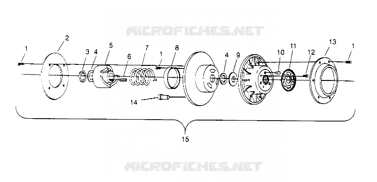 angetriebene Kupplungs ASSEMBLY XLT 0950756, XLT SKS 0950556,  XLT SKS EURO E950556 (4928842884C004)