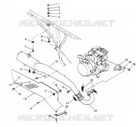 ABGASSYSTEM 6x6 400L W948740 (4926802680A011)