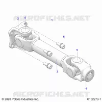 DRIVE TRAIN, PROP HINTERWELLE