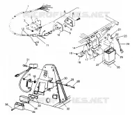 ELEKTRIC/RÜCKLICHT ASSEMBLY 6X6 300 W948730 (4926792679C012)