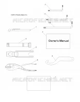 REFERENCES, TOOL KIT AND BEDIENUNGSANLEITUNGS