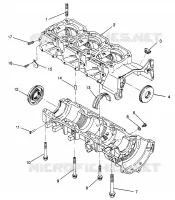CRANKCASE ASSEMBLY STORM 0965782, STORM SKS 0965582,  EURO STORM E965782, E (4931593159C014)