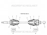 ANTRIEBSWELLE, REAR