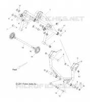 Aufhängung hinten CRANK