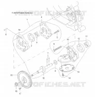 MOTOR, OIL SYSTEM and ÖLPUMPE