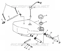 ÖLTANK SLT 700 B974572 (4941124112A012)