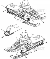 HAUBE-DECALSSSS 500 EFI E942774 AND   EFI SKS E942574 (49274127410009)