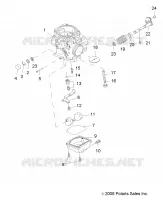 MOTOR, VERGASER, LOWER